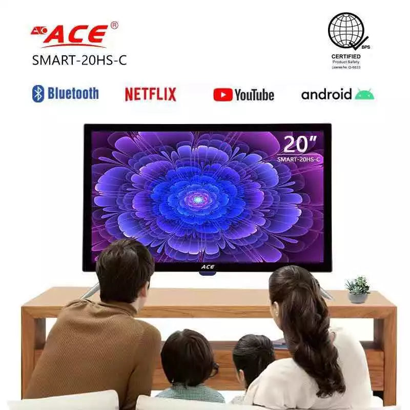 20" ACE SMART TV LED-802 HS-C