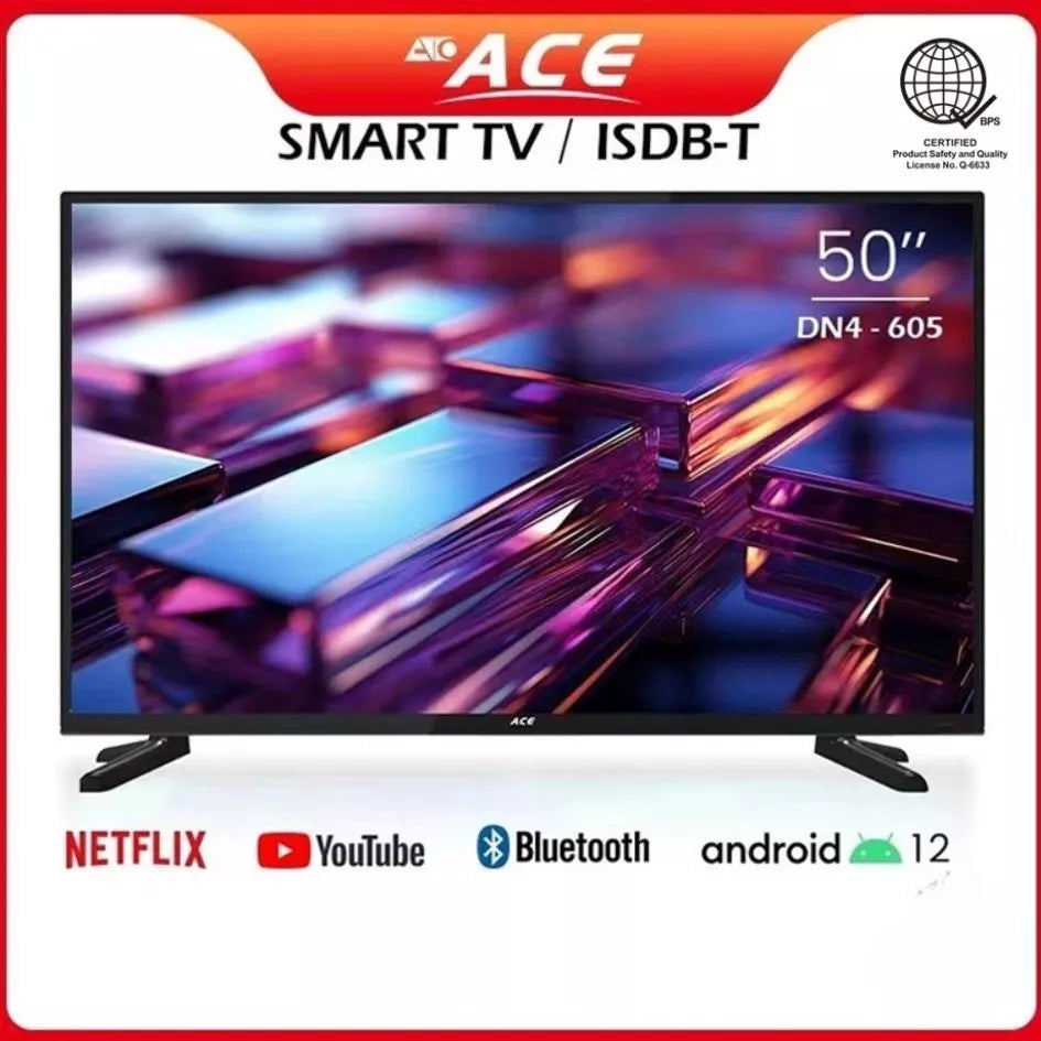 50" ACE SMART TV LED-605 DN4