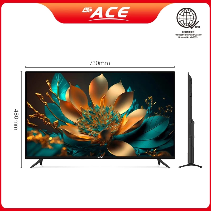 32" ACE SMART TV LED-808 ZE19