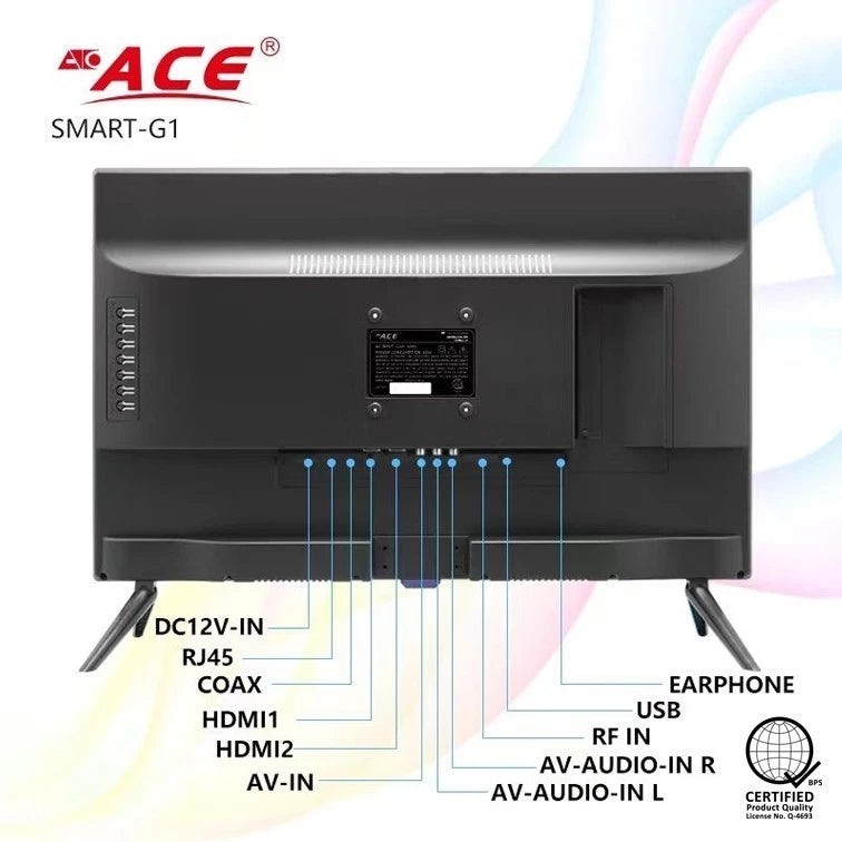 28" ACE SMART TV LED-805 GI